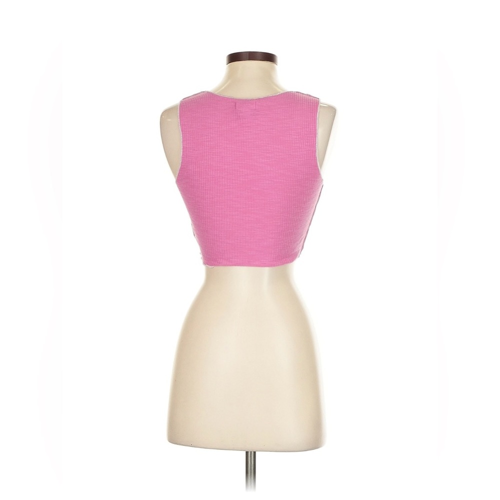 Princess Polly Ribbed Crop Tank - Picture 2 of 2